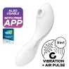 Satisfyer Stimulateur de clitoris connecté Curvy trinity 5+ Satisfyer Blanc